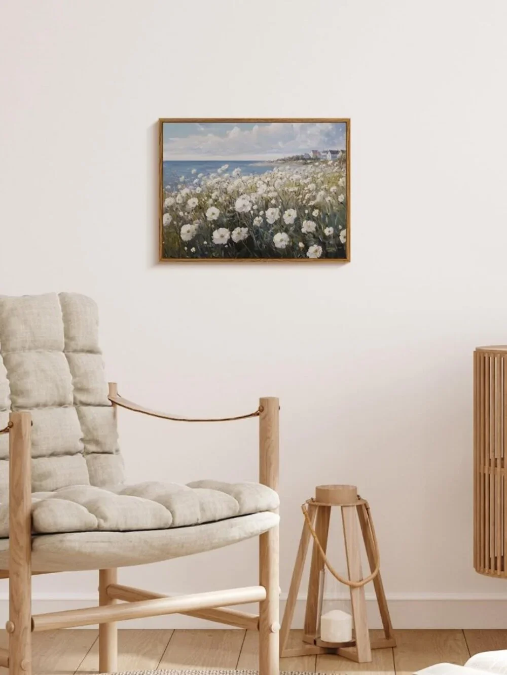 Vintage Coastal Wildflower Canvas Art 12